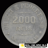 NA2 - NUMIS - BRASIL - 2000 REIS - 1910 - MONEDA DE PLATA